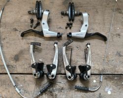 Shimano Deore XT brzdy a páky 