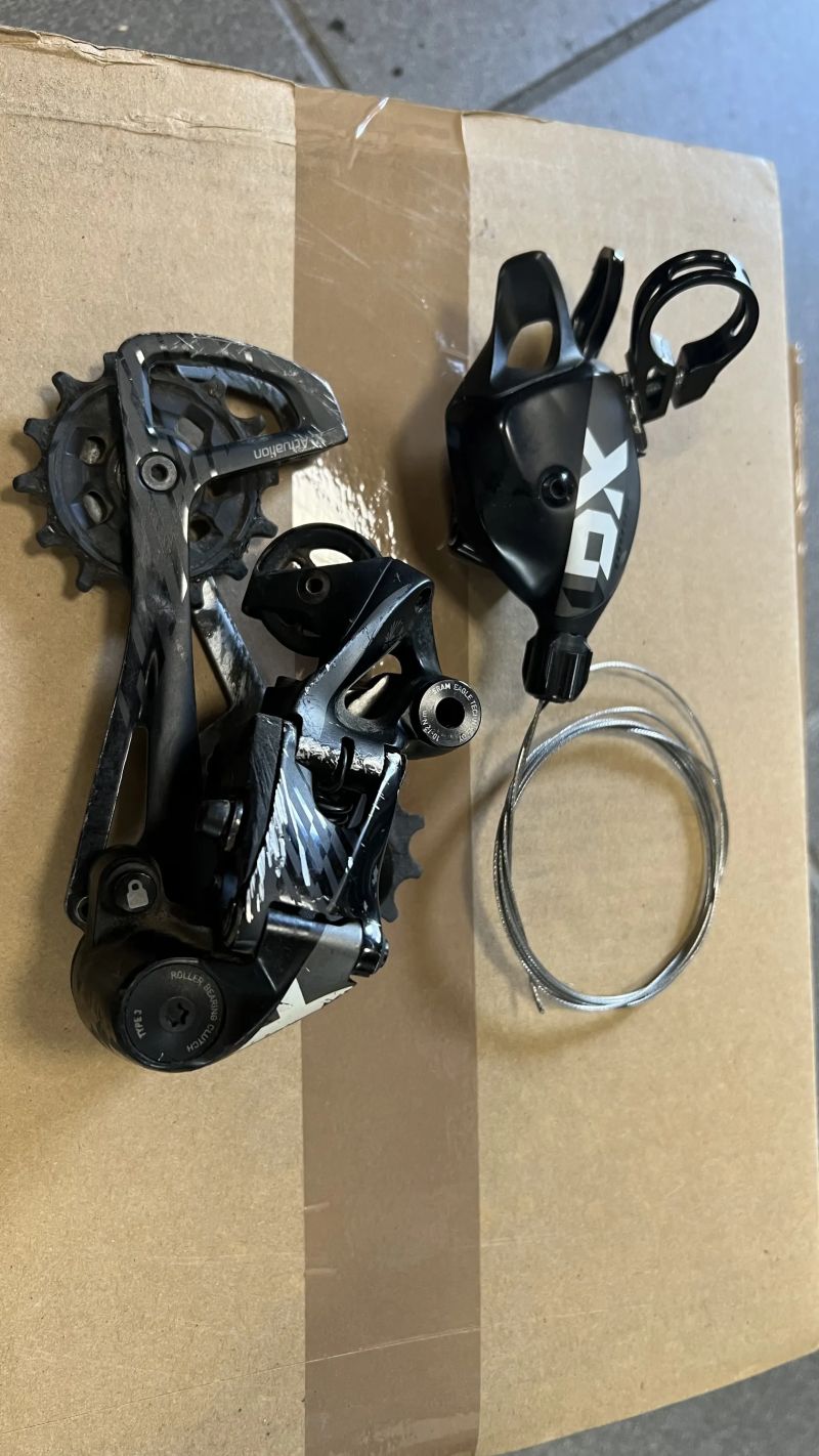 Sram X01 1x12 řazení a přehazovačka