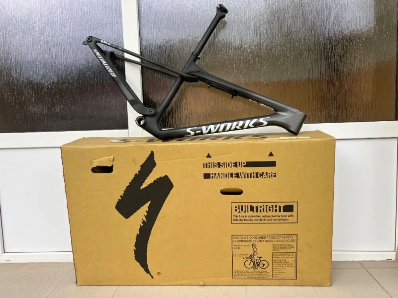 SPECIALIZED S-Works Epic World Cup Satin Smoke Granite / Metallic White Silver