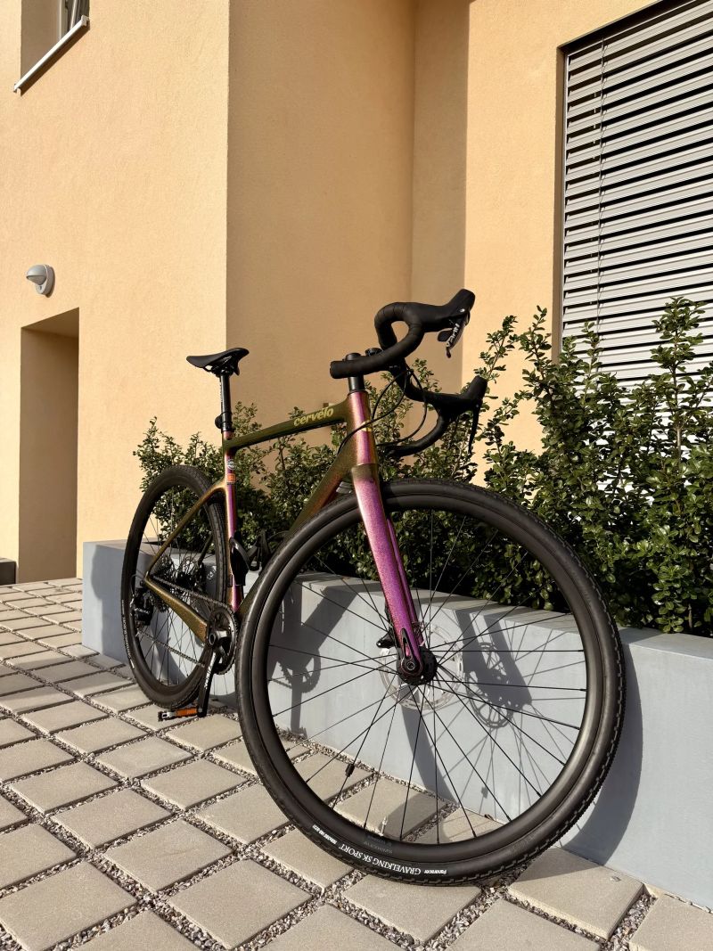 Cervélo Aspero Purple Sunset