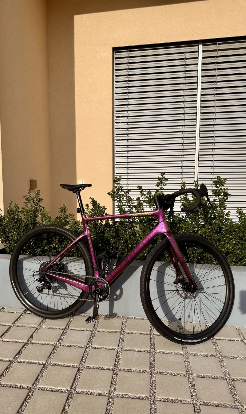 Cervélo Aspero Purple Sunset