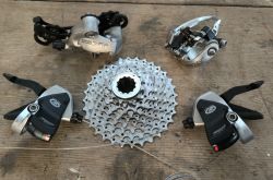 Shimano Deore XT LX 3x9 díly 