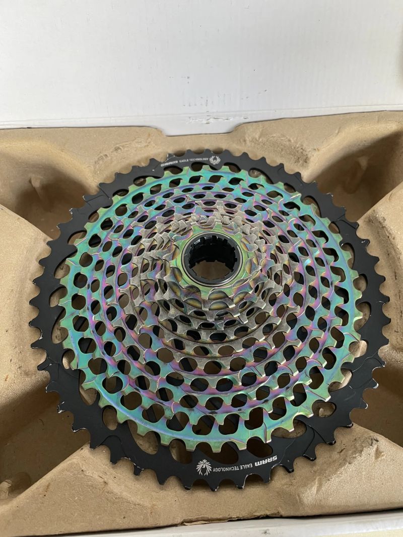 Kazeta Sram Eagle XX1 12s, 10-50 zubů, Rainbow