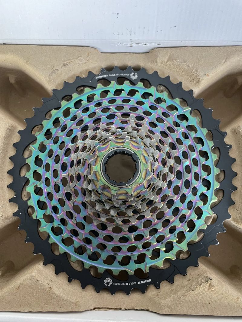 Kazeta Sram Eagle XX1 12s, 10-50 zubů, Rainbow