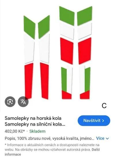 Doplňky na kolo 