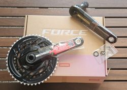 SRAM FORCE DUB 46/33 175 – lehké karbonové kliky pro silniční nebo gravel kolo - NOVÉ
