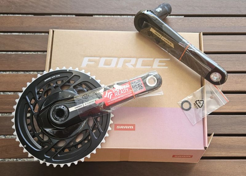 SRAM FORCE DUB 46/33 175 – lehké karbonové kliky pro silniční nebo gravel kolo - NOVÉ
