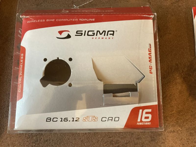 cyklocomputer Sigma BC 16.12 STS + Cadence na dvě kola