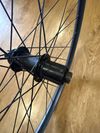 Vypletené zadní kolo ráfek WTB gravel