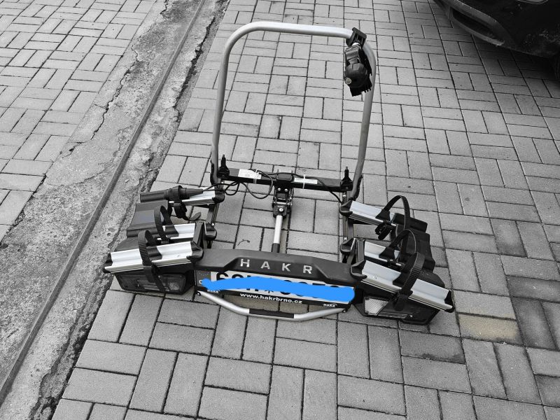 nosič kol na tažné zařízení HAKR TRIP TOP PLUS 2+1