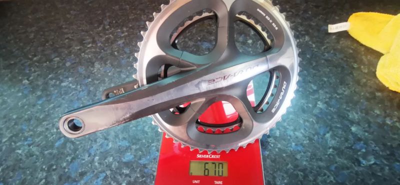  Starší kliky shimano Dura-Ace 53/39