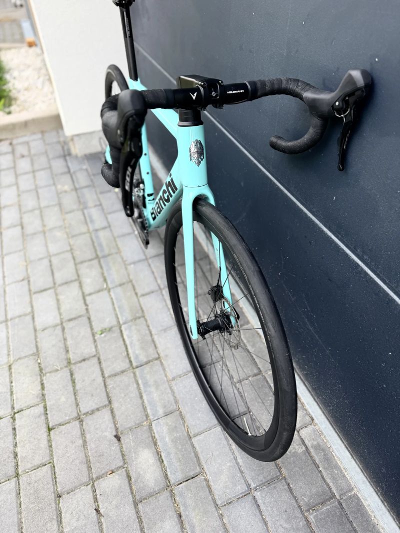 BIANCHI SPRINT SHIMANO 105 - 12SP DISC CELESTE GLOSSY 2025 - Size 53