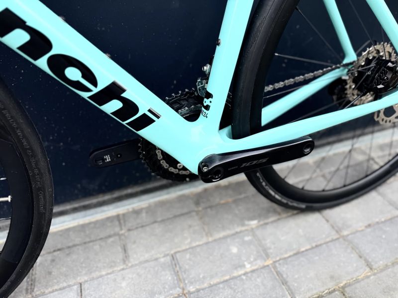BIANCHI SPRINT SHIMANO 105 - 12SP DISC CELESTE GLOSSY 2025 - Size 53