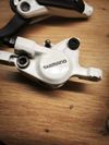 Brzdy kotoučové Shimano BR-M445 + BLM445 - bílá