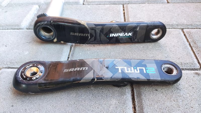 Oboustranný wattmetr Sram xx1 inpeak