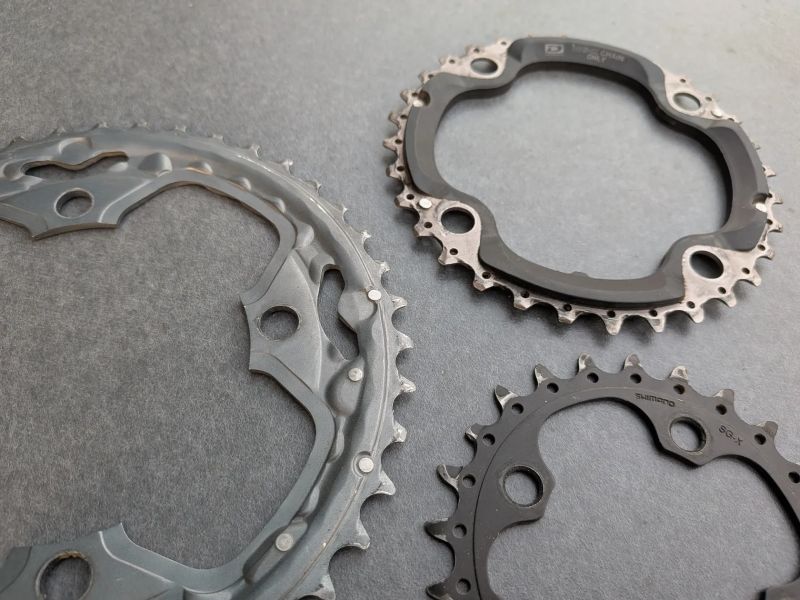 převodníky Shimano Deore 104/64mm 3x10