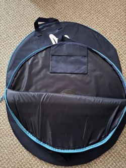 2x OBAL NA ZAPLETENÁ KOLA CAMPAGNOLO, MODRÝ, POLSTROVANÝ
