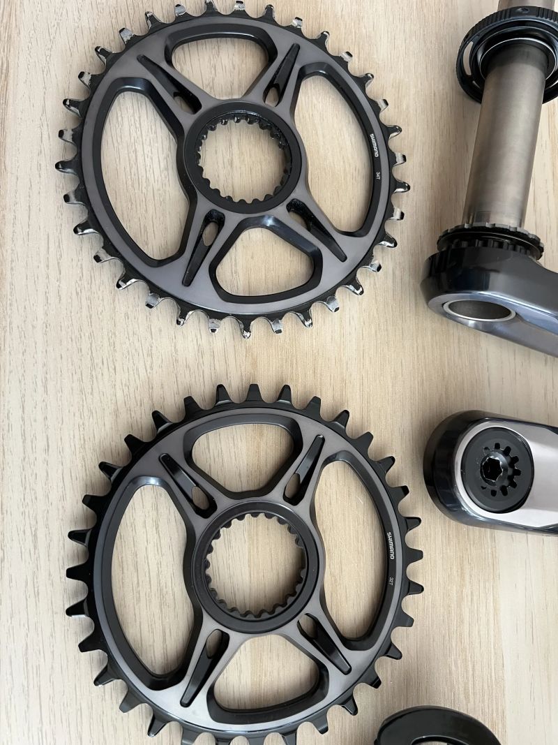SHIMANO XTR M9120 + převodník SH XTR SM-CRM95 / absolute BLACK Oval DM