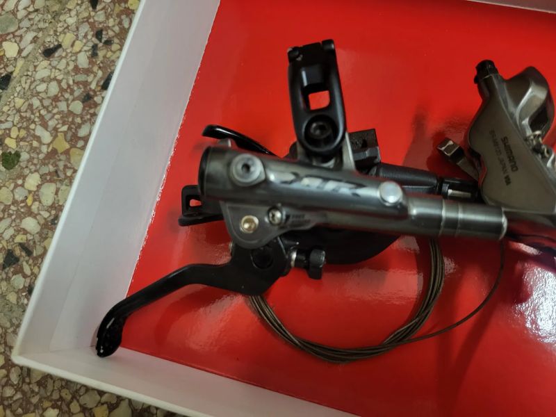 Shimano XTR BR-M9120 set přední a zadní brzdy čtyřpístkové
