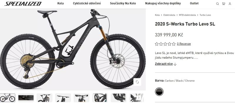 Specialized 2020 S-Works Turbo Levo SL