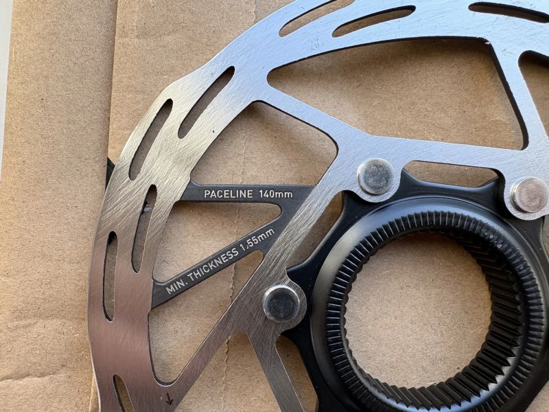 Sram Paceline 160mm a 140mm kotouce