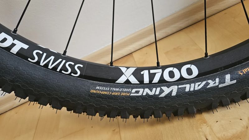 Komplet záplety – DT Swiss X1700 + kotouče + pláště + nová kazeta