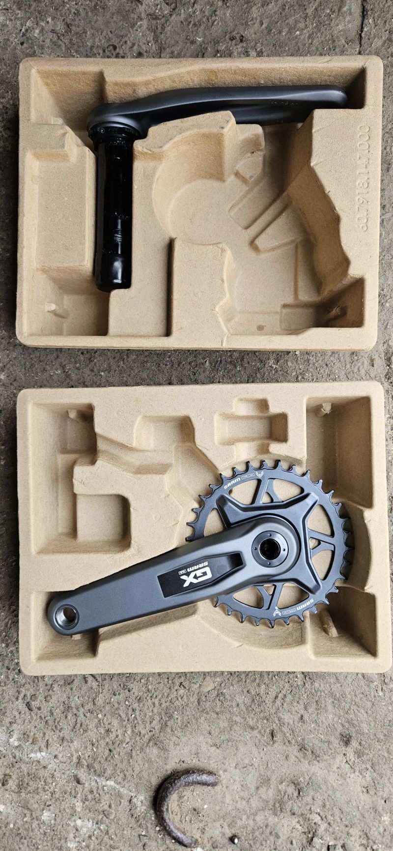 Kliky SRAM GX Eagle, DUB, T-Type, 34 zubů, řetězová linka 55 mm, délka 175 mm, nové