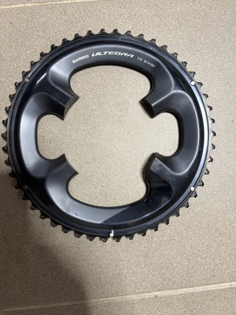 Prodám převodníky Shimano Ultegra 8000 - 50z, 46z, 36z