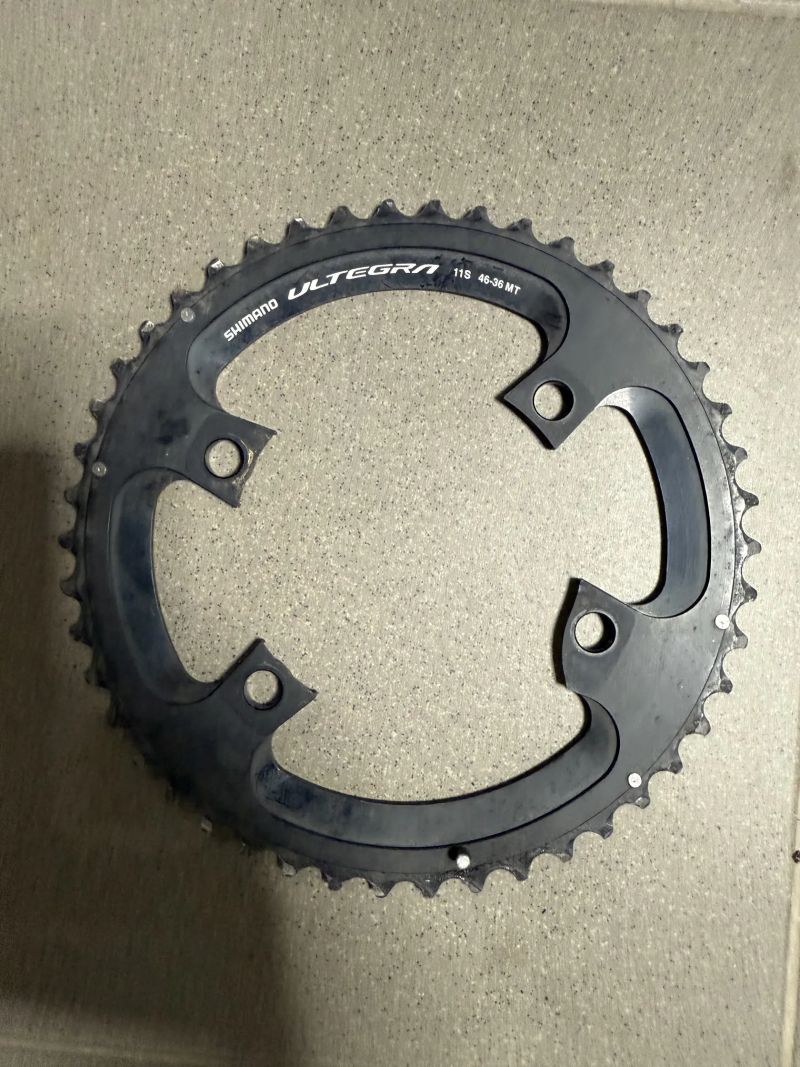 Prodám převodníky Shimano Ultegra 8000 - 50z, 46z, 36z