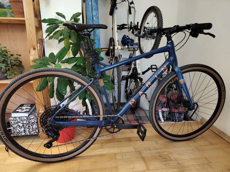 Marin DSX 700C gloss blue/orange