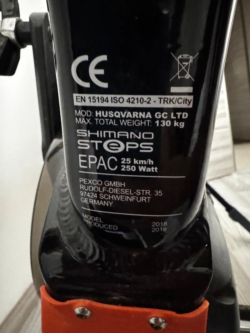 Husqvarna ELEKTROKOLO HUSQVARNA GRAN CITY 1 | 2018