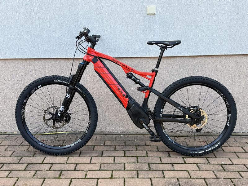 Rotwild RX+, Shimano XT, červené, velikost M