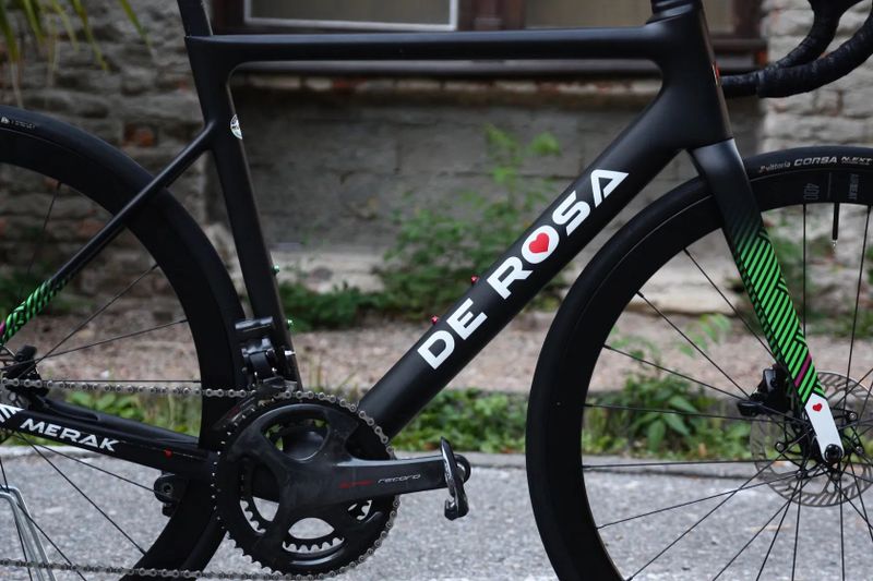 De Rosa Merak vel.50 | Campagnolo Super Record EPS 12v | Fulcrum Airbeat 400 | Made In Italy