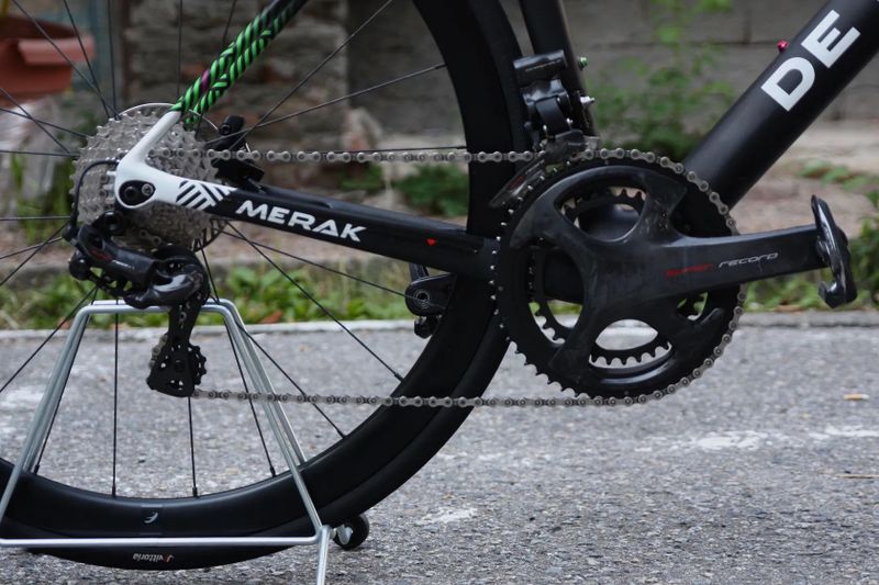 De Rosa Merak vel.50 | Campagnolo Super Record EPS 12v | Fulcrum Airbeat 400 | Made In Italy