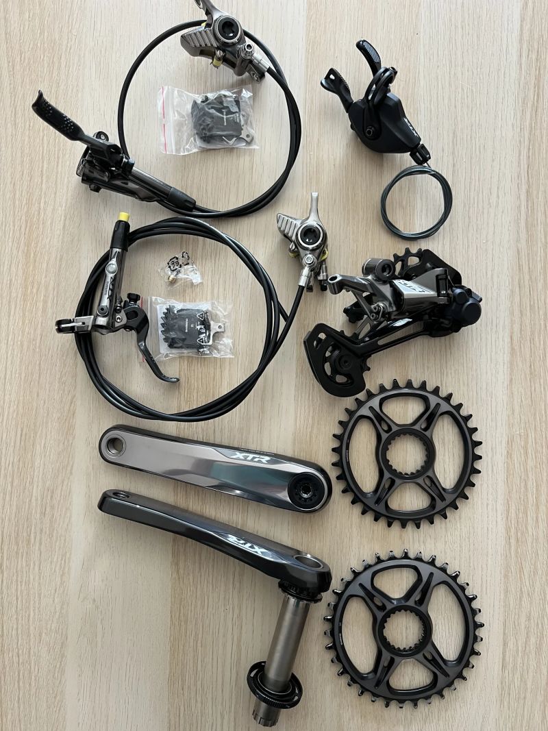 SHIMANO XTR M9020 / 9100 / 9120 sada komponent