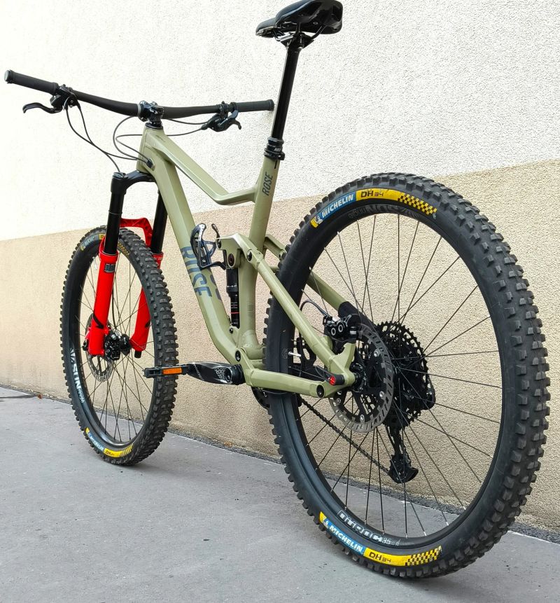 ROSE ROOT MILLER 2023, vel. XL, 29", Zdvihy 170/ 150 mm, TOP STAV, Marzocchi Bomber Z1 