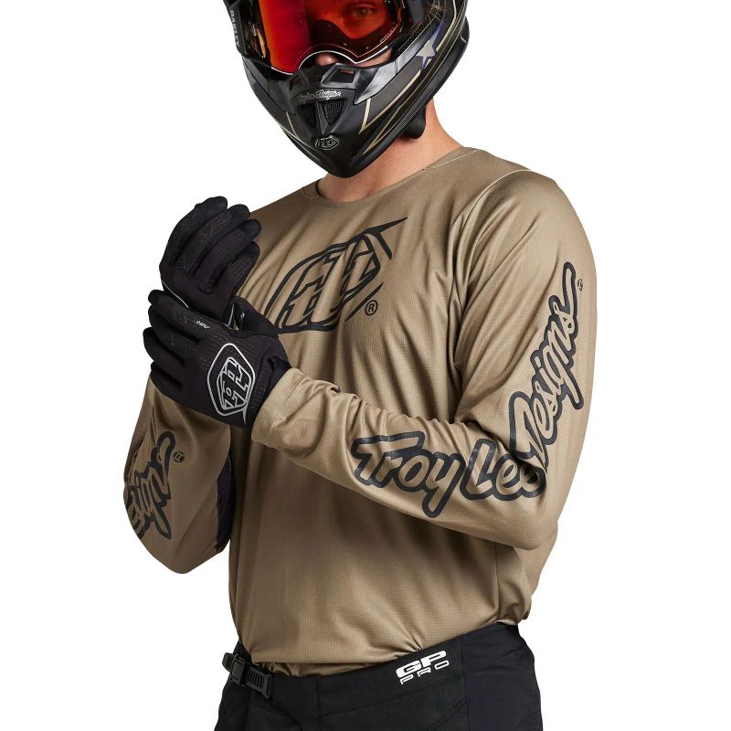 NOVÝ (nepoužitý) dres Troy Lee Designs GP Pro - Icon Oak / Vapor 