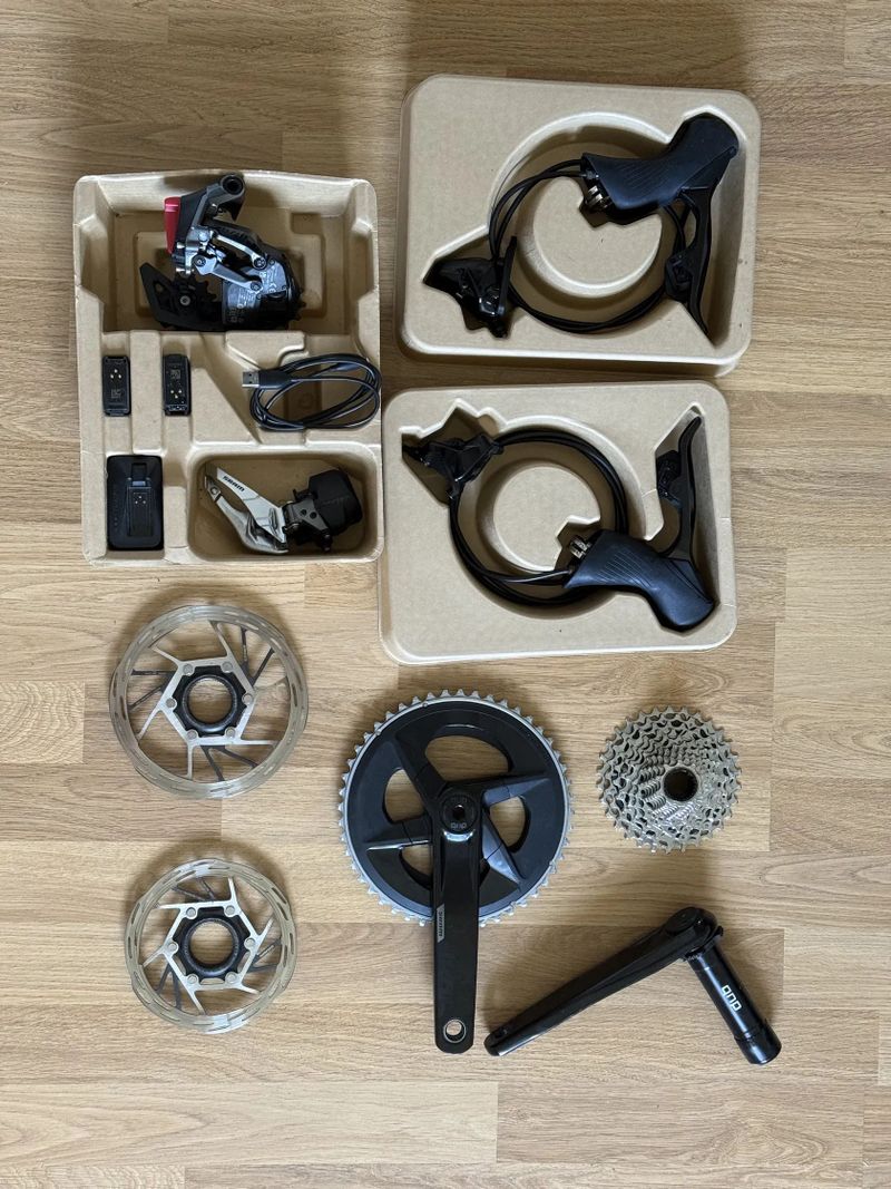 SRAM RIVAL AXS + Quarq Power Meter