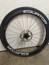 Zánovní zaplétané karbonové kola Equator T45
