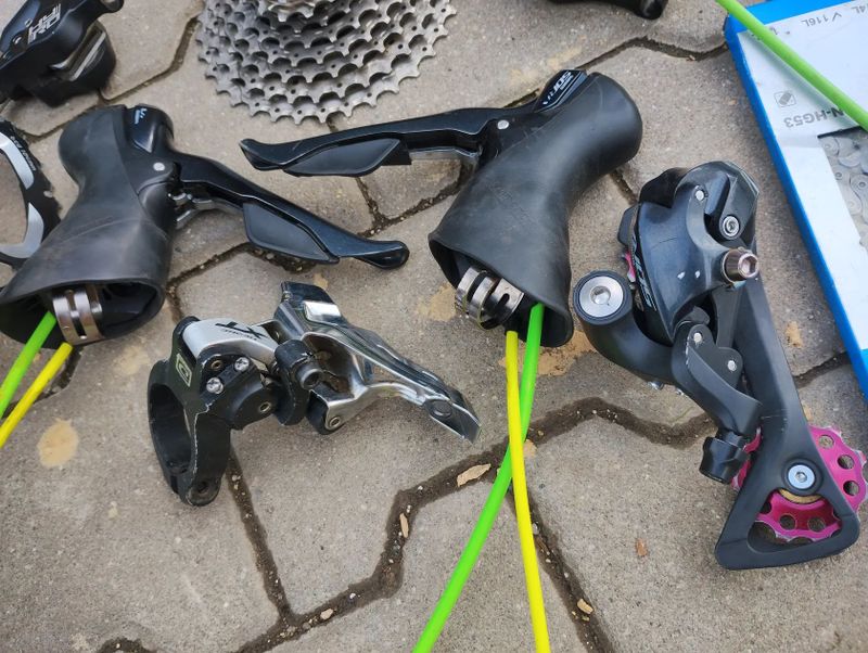 Sada na gravel Shimano