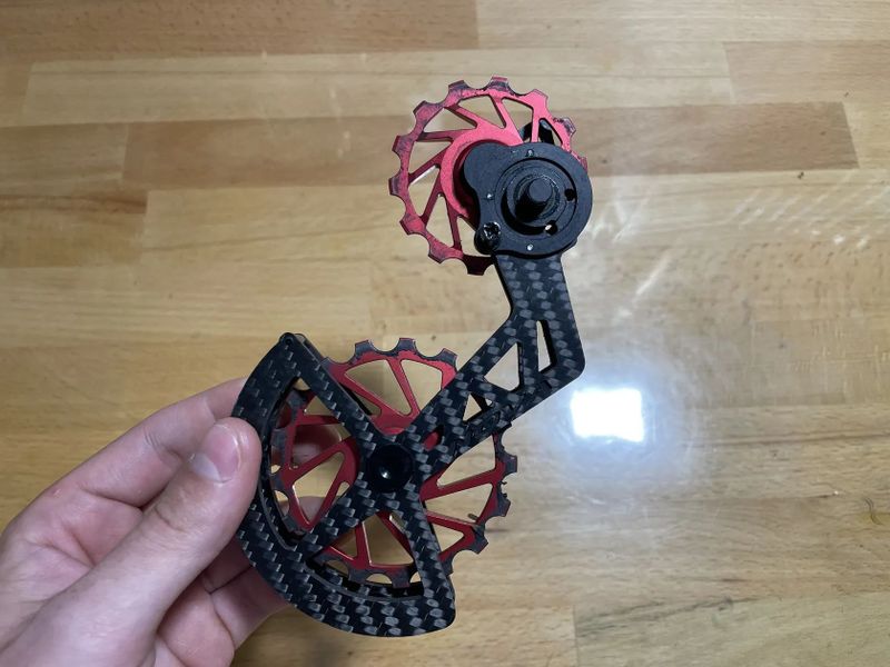 NOVA RIDE kladka + GRX 11s přehazovačka