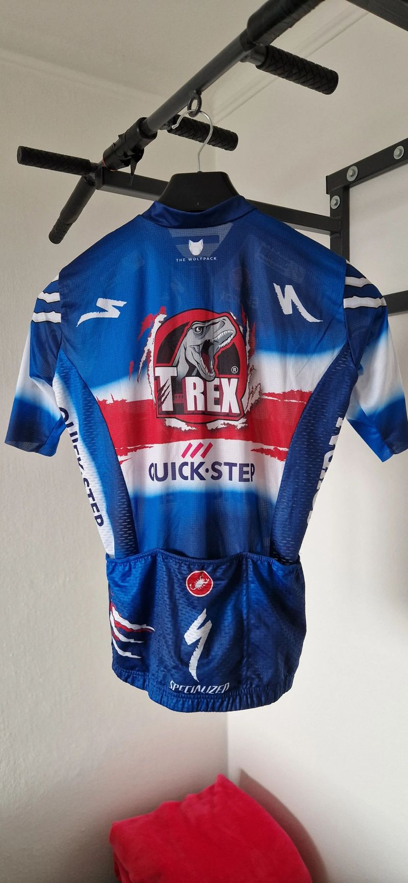 Soudal-Quick-Step Short Sleeve Jersey Trex La Vuelta 2024