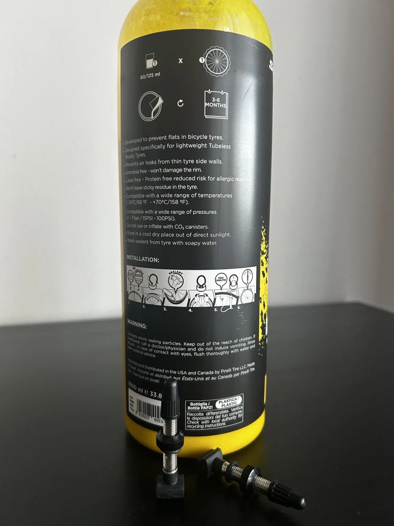 Tmel Pirelli + Tubeless ventilky