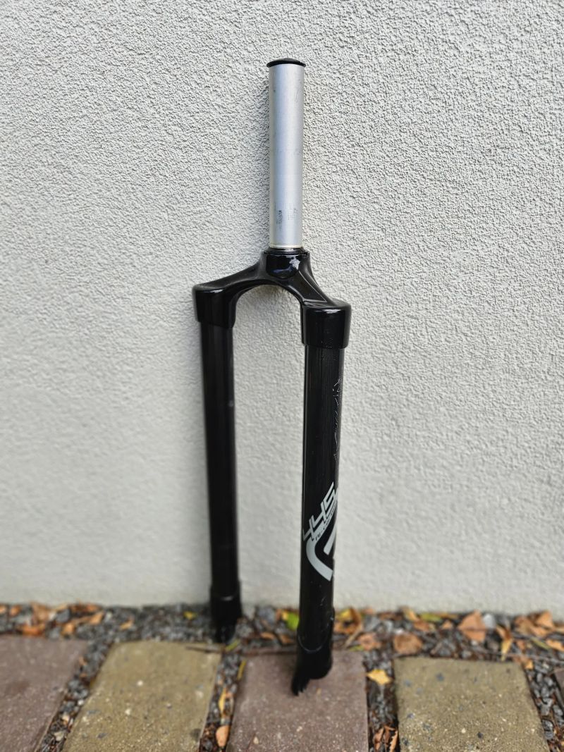 Karbonová pevná vidlice FORCE 445, 26" + 27,5", AHEAD 1 1/8", pro diskové brzdy