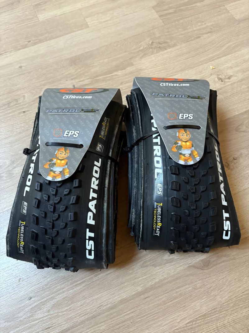 Tubeless pláště CST Patrol