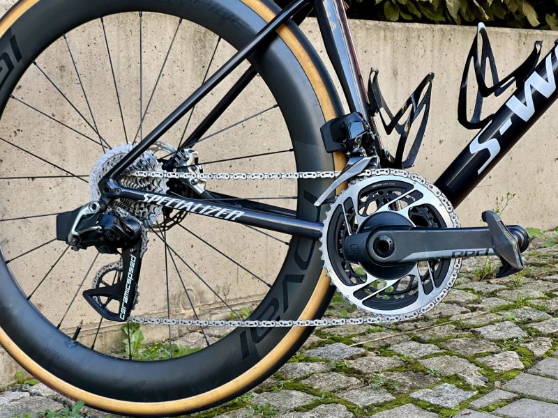 Specialized S-Works Tarmac SL8 / Sram Red AXS / Power Meter / Ceramic Speed OSPW