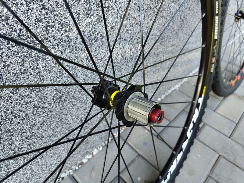 Gravel sada kol (12x100 a 12x142) Mavic + Cube