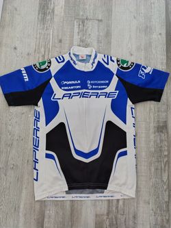 Prodám nový týmový retro dres Lapierre (Bergamo)