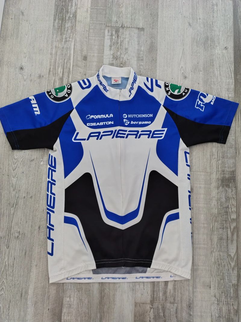 Prodám nový týmový retro dres Lapierre (Bergamo)