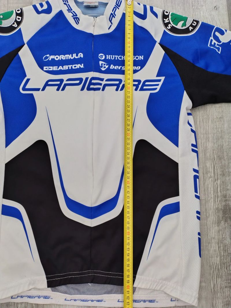 Prodám nový týmový retro dres Lapierre (Bergamo)